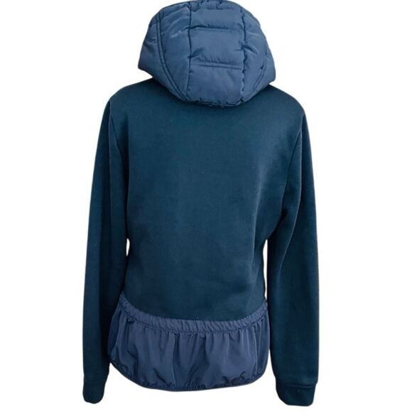 BCBGMaxAzria Black Quilted Zip Front Jacket size M. - Picture 6 of 9